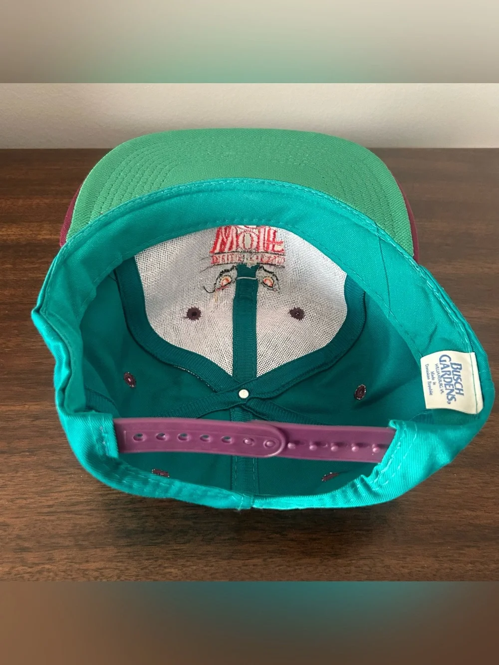 Vintage 1990s Busch Gardens Kid's Snapback Hat Cap - Retro 90s Nostalgia